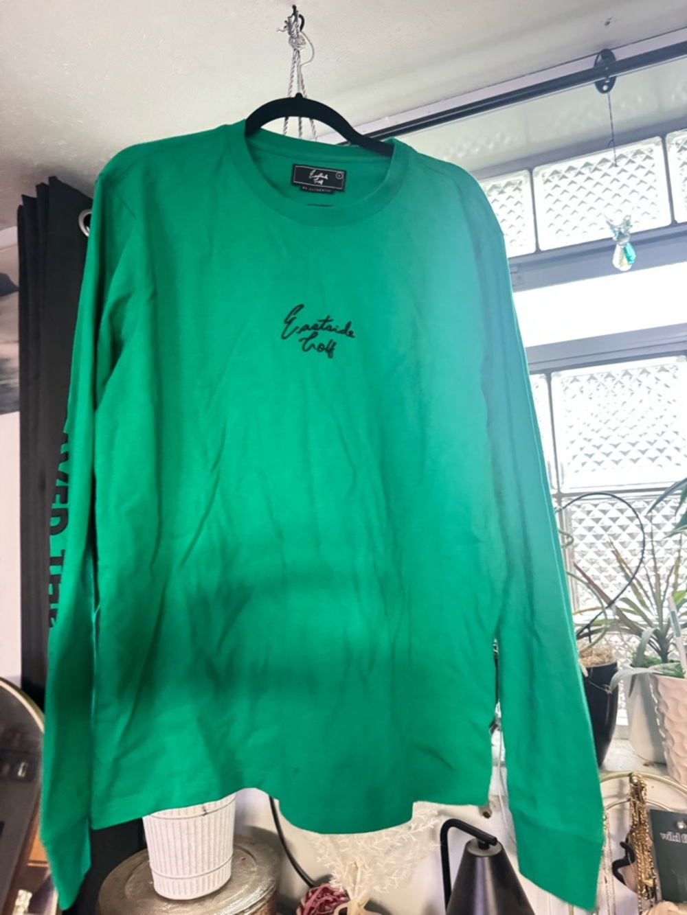 Everglade Golf Men's Long Sleeve Tee in Green